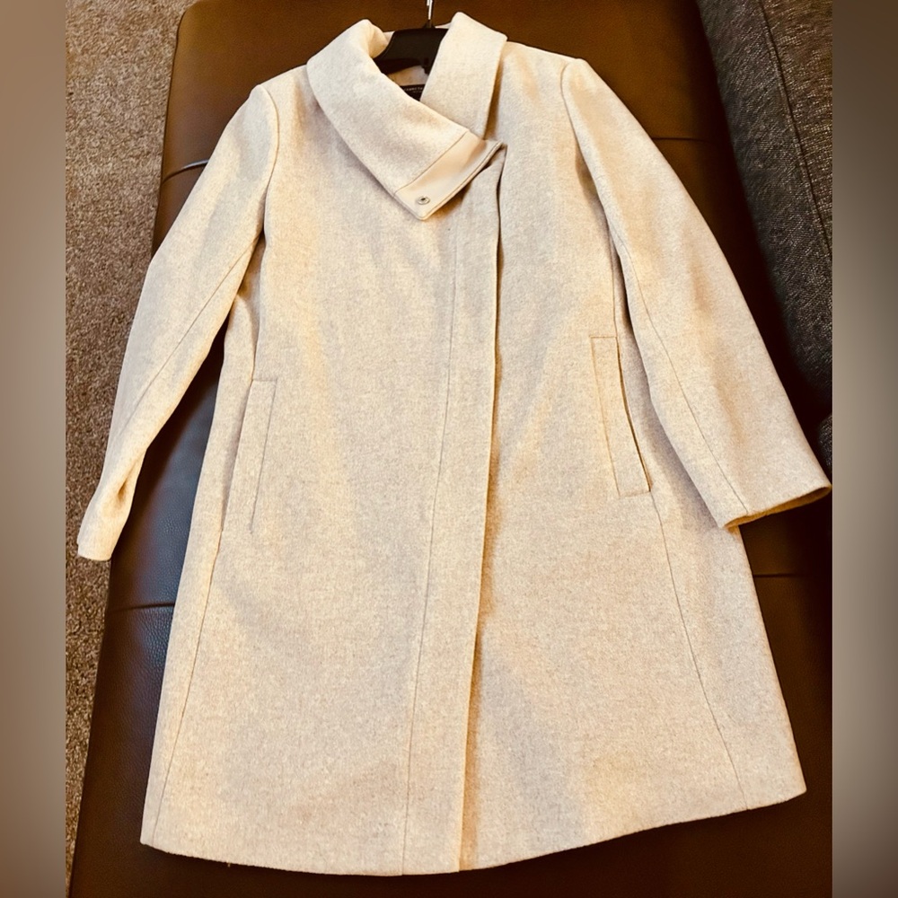 Kenneth Cole women’s winter dress coat in wool blend
